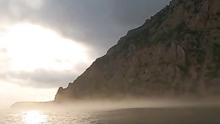 The misty beauty of the Black Sea