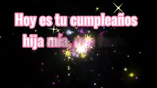 Feliz Cumpleaños a la distancia hija