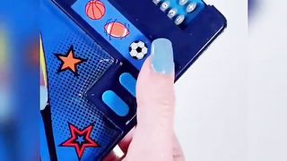 pencil case with calculator
