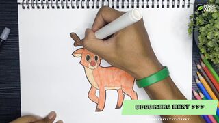 How to Draw a Reindeer
