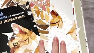 Рисую НАКЛЕЙКАМИ по номерам