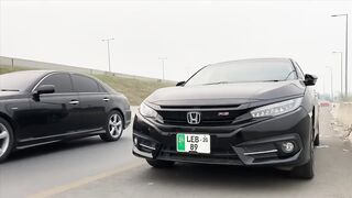 Mark X vs Civic RS - Ultimate Drag Race