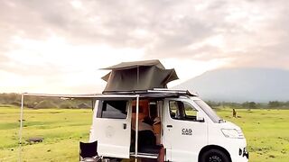 modified car collection campervan