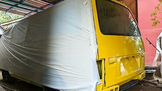 modified car collection campervan