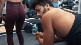 Ignoring a Gym Girl THIRST TRAP
