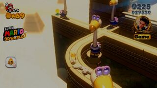 Super Mario 3D World: World 2, Screen 1, Conkdor Canyon