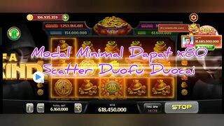 modal minim dapat Scatter x80 duofu duocai
