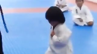 The karate kid is back ????