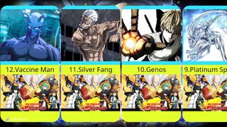 Top 12 Strongest One Punch Man Characters (RANKED)