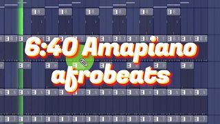 6:40 Aftrobeats  Amapiano By Dj Don Genius |Trending Amapiano Beats for Djs