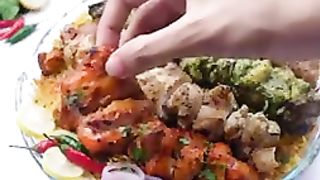 Perfect Dinner Recipe, BBQ,platter, party Platter, Chicken Tikka, Malai Boti, Recipe ♥️♥️♥️