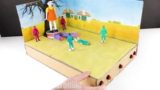 COMMENT FAIRE SQUID GAME avec du CARTON