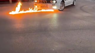 car take fire