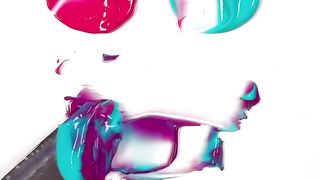 Guess the mixed colors #paintmixing #colormixing #satisfyingart #asmrart #asmr #tappingsounds