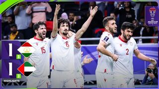 Asian Cup 2023 | Round of 16 : Tajikistan 1 (5) - (3) 1 United Arab Emirates