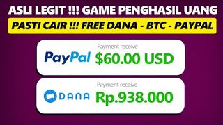 MAKE MONEY ONLINE : Paypal Gratis $60USD Bisa Narik ke DANA, Apk Penghasil Saldo DANA, Game Penghasil Uang 2024 Tercepat.