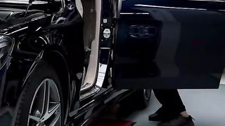 Removing Mercedes s class 2015 right steering for spare parts.