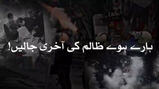 ہارے ہوئے ظالم کی آخری چالیں۔۔
