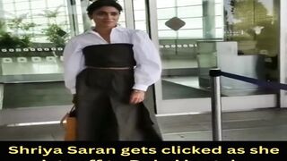 Shriya Saran gets clicked as she jets off to Dubai in style #shriyasaran #short #youtubeshort #shorts #trending #viral #shortvideo