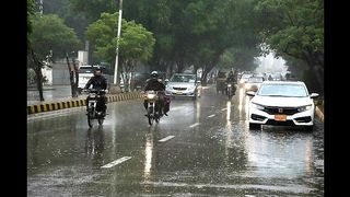Entry of rain system is expected in Karachi today