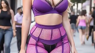West Coast Cool Meets AI Couture A Lookbook on Sunset Boulevard part 2