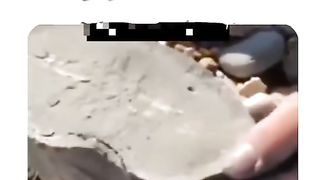 In stone