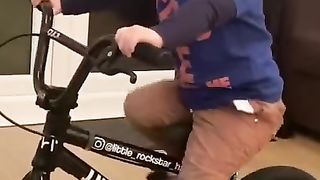 Learning to ride as a toddler - progress video of just one year!