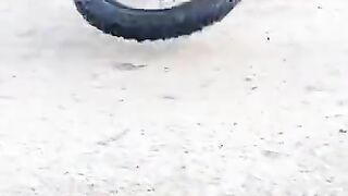 Kids MTB fail - stop, drop and roll!