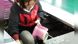 See how the boots are finished & inspected by hand.