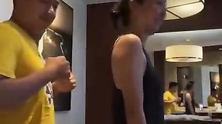 PARTNER REFUSES TO PARTAKE IN EMBARRASSING TREND ????