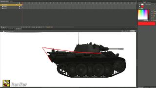 Speed Paint Леопард.