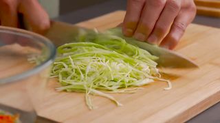 Easy Korean Street Toast _ Making Cabbage Egg Sandwich