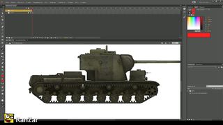 Speed Paint КВ-5.