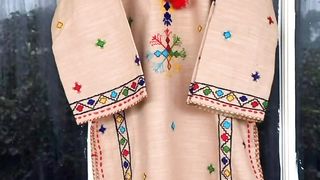 New simple and stylish desi hand embroidery designs for girls