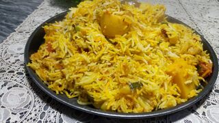Dum vegetable biryani recipe