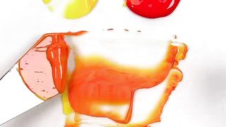 Guess the mixed colors (increasing difficulty) (part 2) #colormixing #paintmixing #satisfying