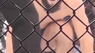 Khamzat Chimaev's looks weird at Kamaru Usman