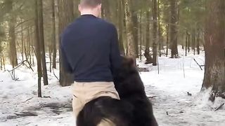 Love between man and Big Bear!! #funny #animals #Bear #russia