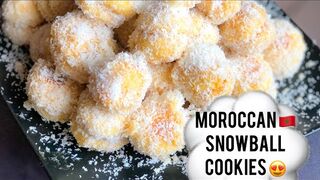 Moroccan Coconut Snowball Cookies