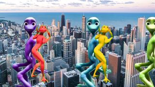 Alien Dance | Fun colors | Dame Tu Cosita | patila dance