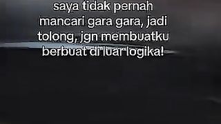 Jangan buat saya berfikir di luar logika