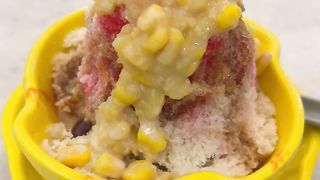 Ice kacang gula melaka