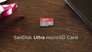 SanDisk 128GB Ultra microSDXC UHS-I Memory Card with Adapter - Up to 140MB/s, C10, U1, Full HD, A1, MicroSD Card - SDSQUAB-128G-GN6MA.