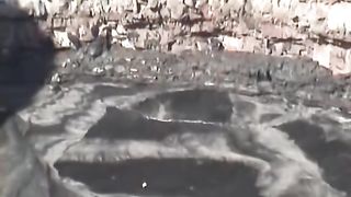 REAKSI VOLCANO KETIKA DILEMPAR