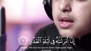 Quran Recitation beautiful voice by young boy