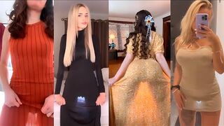 Transparent Dress Challenge Girls Without Underwear