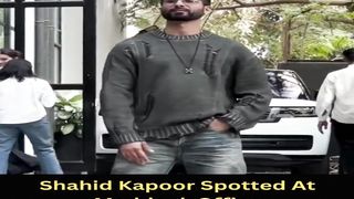 Shahid Kapoor Spotted At Maddock Office #shahidkapoor #short #shorts #trending #viral #bollywood #viralshorts
