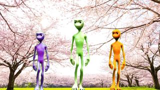 Alien dance with dame tu cosita challenge dance