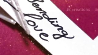 Handmade love card