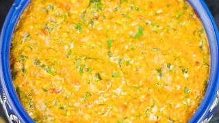 Palak paneer bhurji